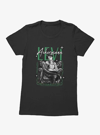 Attack On Titan Levi Ackerman Chair Womens T-Shirt
