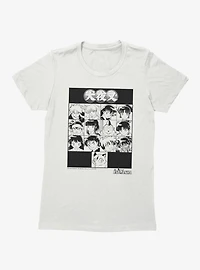 InuYasha Character Squares Womens T-Shirt