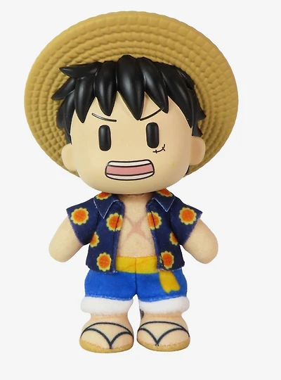 FigureKey One Piece Monkey D. Luffy (Dressrosa Arc) Plush Figure 4.5" H