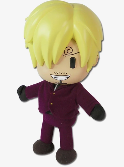 FigureKey One Piece Vinsmoke Sanji (Onigashima Arc) Plush Figure 8" H