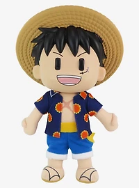 FigureKey One Piece Monkey D. Luffy (Dressrosa Arc) Plush Figure 8" H