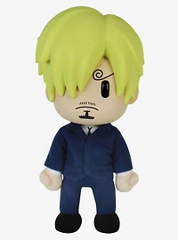 FigureKey One Piece Vinsmoke Sanji (Dressrosa Arc) Plush Figure 8" H