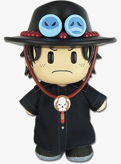 FigureKey One Piece Portgas D. Ace (Drum Island Arc) Plush Figure 4.5" H