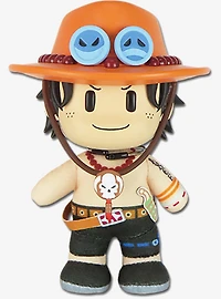 FigureKey One Piece Portgas D. Ace Plush Figure 4.5" H