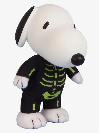 FigureKey Peanuts Snoopy (Skeleton Costume) Plush Figure 4.5" H