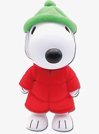 FigureKey Peanuts Snoopy (Puffy Jacket) Plush Figure 8" H