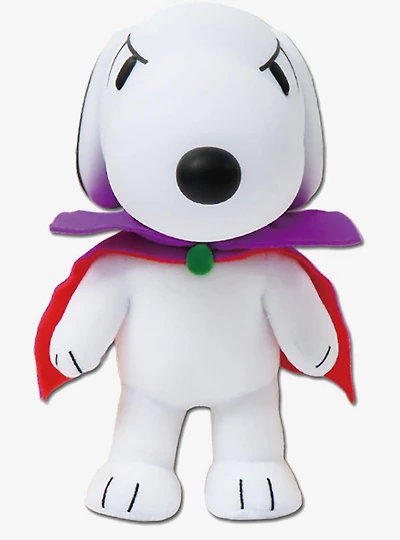 FigureKey Peanuts Snoopy (Vampire Costume) Plush Figure 8" H