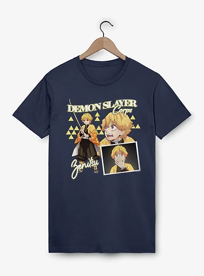 Demon Slayer Zenitsu Postcard T-Shirt