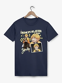 Demon Slayer Zenitsu Postcard T-Shirt