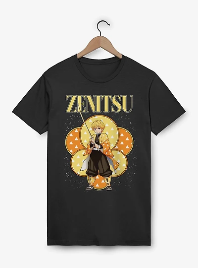 Demon Slayer Zenitsu Circles T-Shirt