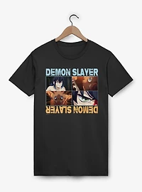 Demon Slayer Inosuke Scary Panels T-Shirt