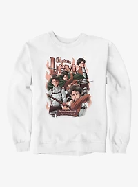 Attack On Titan Captain Levi Survey Corps Sweatshirt