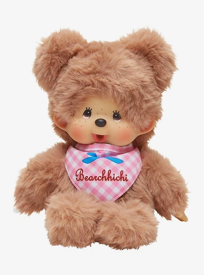 Monchhichi Animal Collection Bearchhichi 8 Inch Plush