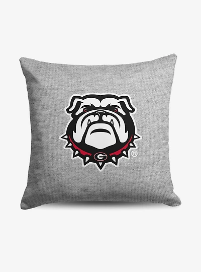 NCAA Georgia Bulldogs Logo Sweatshirt Pillow