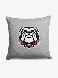 NCAA Georgia Bulldogs Logo Sweatshirt Pillow