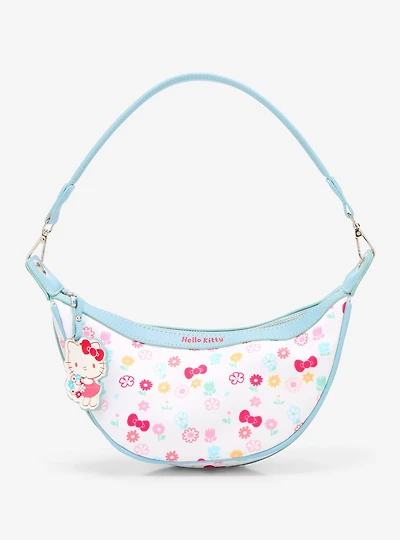 Sanrio Hello Kitty Floral Shoulder Bag - BoxLunch Exclusive