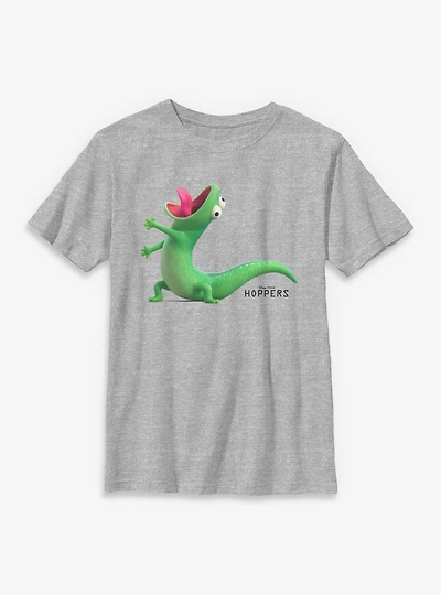 Disney Pixar Hoppers Tom Lizard Yelling Youth Boys T-Shirt