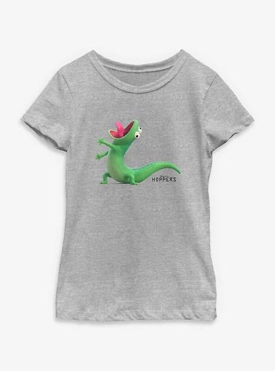 Disney Pixar Hoppers Tom Lizard Yelling Youth Girls T-Shirt