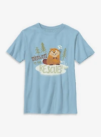 Disney Pixar Hoppers Beaver To The Rescue Youth Boys T-Shirt