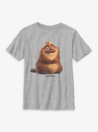 Disney Pixar Hoppers Happy King George Youth Boys T-Shirt