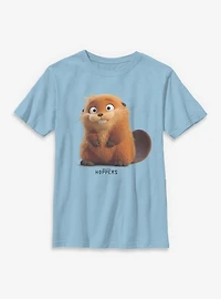 Disney Pixar Hoppers Mabel Beaver Youth Boys T-Shirt