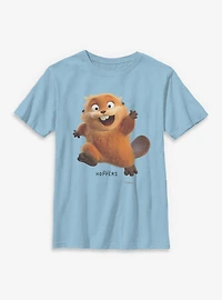 Disney Pixar Hoppers Happy Beaver Youth Boys T-Shirt