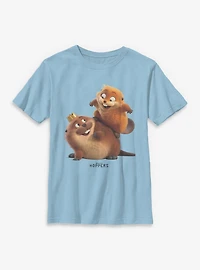 Disney Pixar Hoppers King George And Mabel Youth Boys T-Shirt
