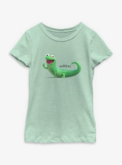 Disney Pixar Hoppers Tom Lizard Pose Youth Girls T-Shirt