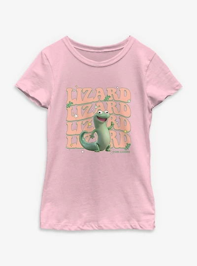 Disney Pixar Hoppers Lizard Youth Girls T-Shirt