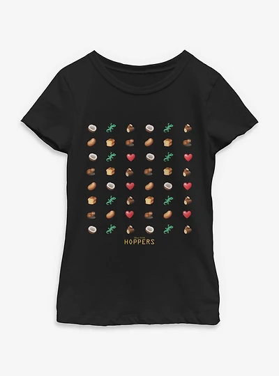 Disney Pixar Hoppers Icons Youth Girls T-Shirt