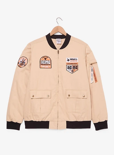 Looney Tunes Coyote Vs. ACME Bomber Jacket - BoxLunch Exclusive