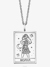 Disney x RockLove Moana Tablet Sterling Silver Necklace