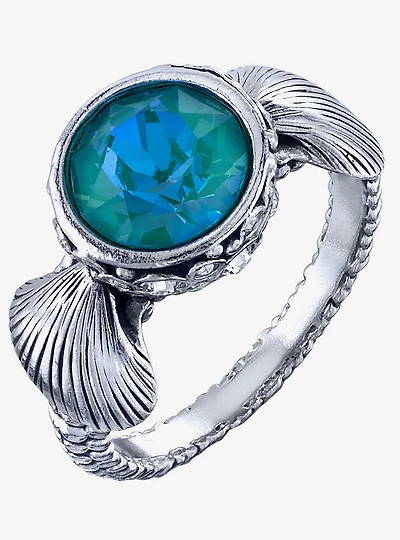 Disney x RockLove The Little Mermaid Seashell & Bubble Ring