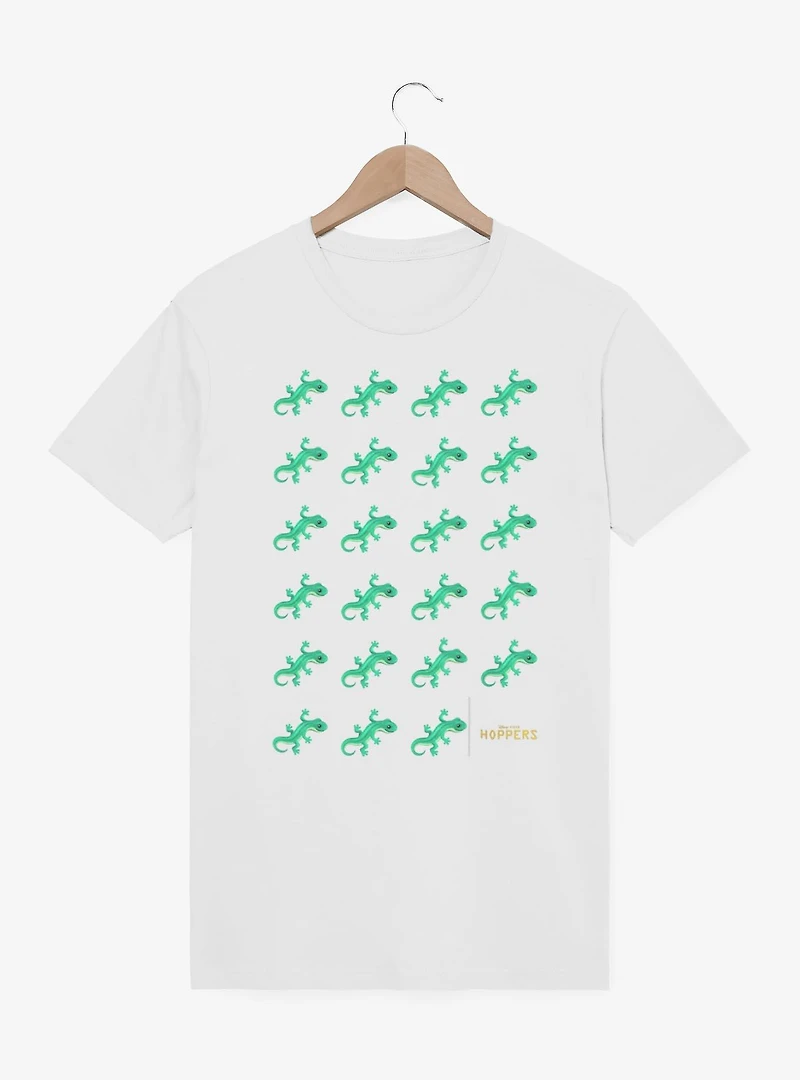 Disney Pixar Hoppers Lizard Emoji Grid T-Shirt