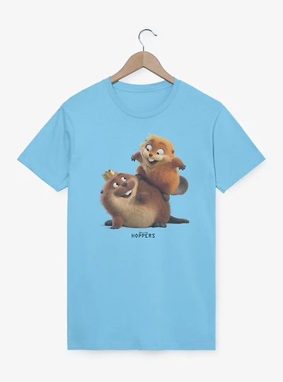 Disney Pixar Hoppers King George And Mabel T-Shirt