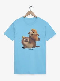 Disney Pixar Hoppers King George And Mabel T-Shirt