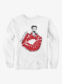 Betty Boop The Original Sass Symbol Crew Sweatshirt