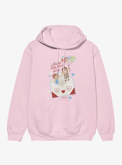 Disney Pixar Up Happy Valentine's Day Ellie & Carl Hoodie