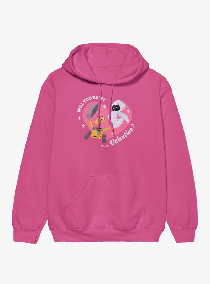 Disney Pixar Wall-E Will You Be My Valentine? Hoodie