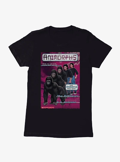 Animorphs The Predator Gorilla Book Cover Womens T-Shirt