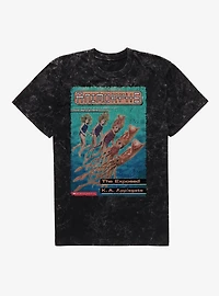 Animorphs The Exposed Squid Book Cover Mineral Wash T-Shirt