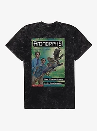Animorphs The Conspiracy Falcon Book Cover Mineral Wash T-Shirt