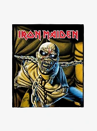 Iron Maiden Pom Album Art Throw Blanket
