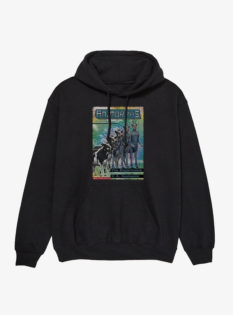 Animorphs The Experiment Alien Cow Book Cover Hoodie