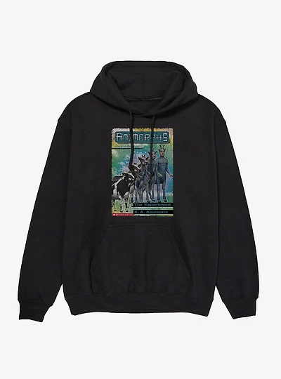 Animorphs The Experiment Alien Cow Book Cover Hoodie