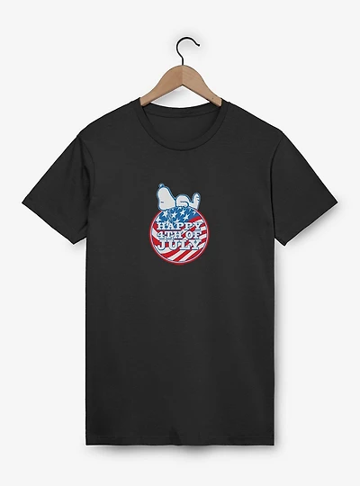 Peanuts Snoopy Happy 4th Of July T-Shirt