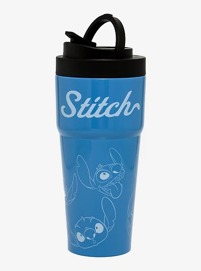 Disney Lilo & Stitch Tonal Stitch Travel Mug