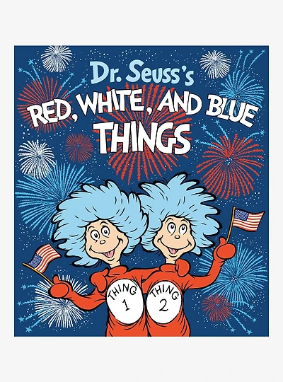 Dr. Seuss Red, White, And Blue Things Book