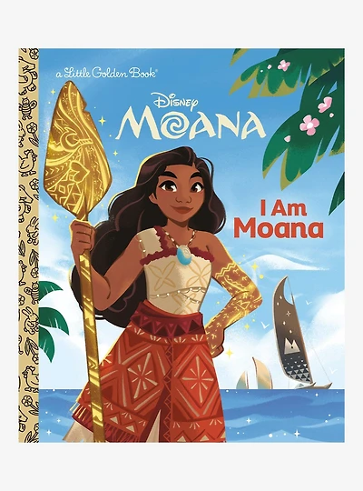 Disney Moana I Am Moana Little Golden Book
