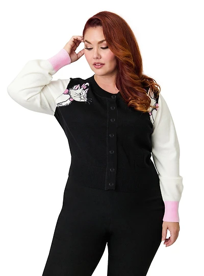 Disney Aristocats Collection by Unique Vintage Plus Marie Cardigan